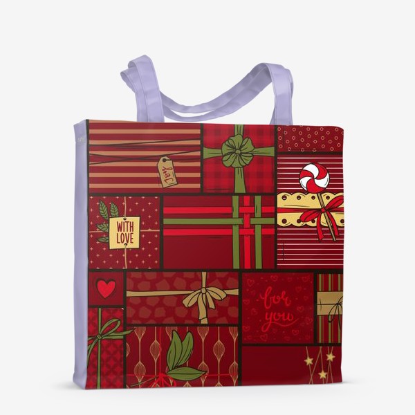 Сумка-шоппер «Рождественские подарки»