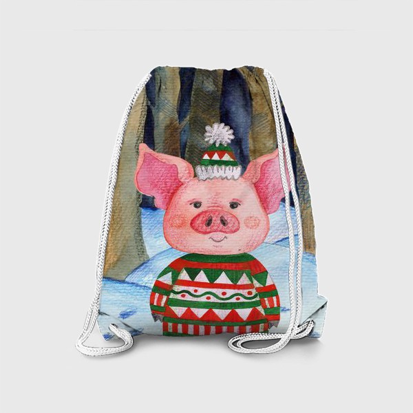 Рюкзак «Свинья в лесу»