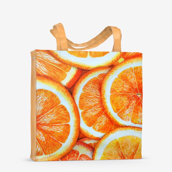 Сумка-шоппер «Orange euphoria - Апельсины»