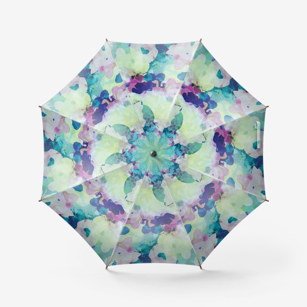 Зонт «цветочная абстракция»