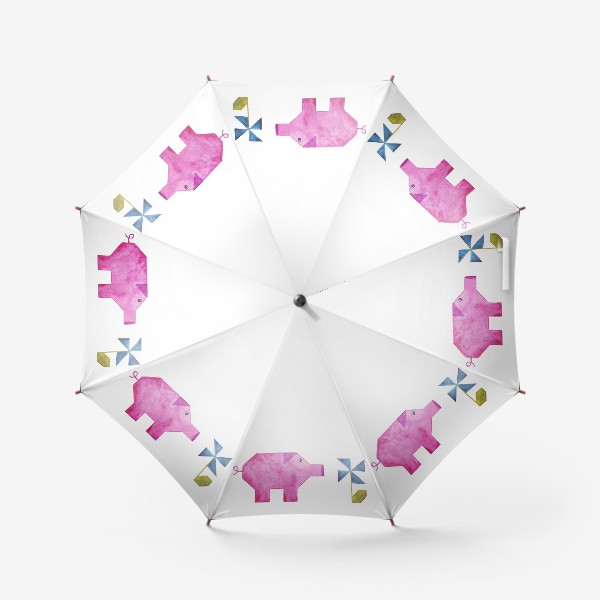 Зонт «свинка хрю»