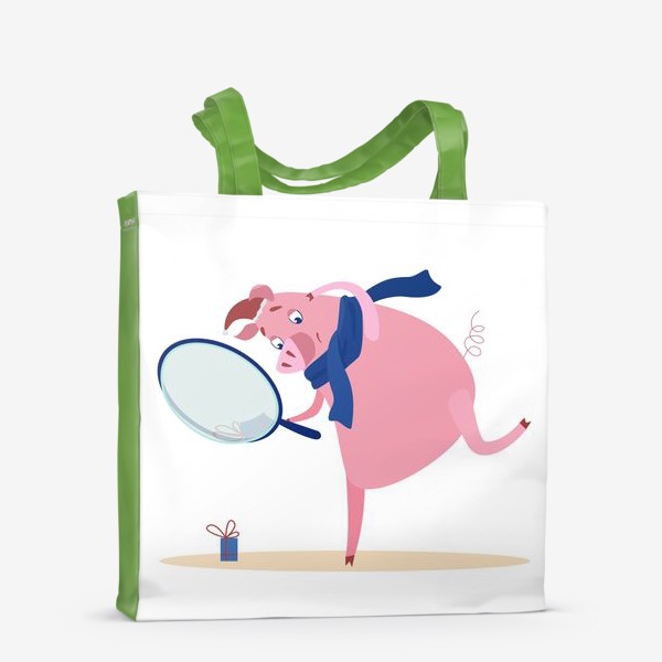 Сумка-шоппер «pig and present»