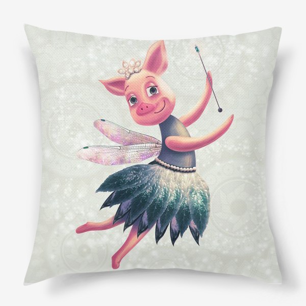 Подушка «Свинка-фея»