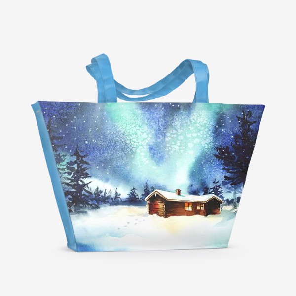 Пляжная сумка «Новогодняя сказка»
