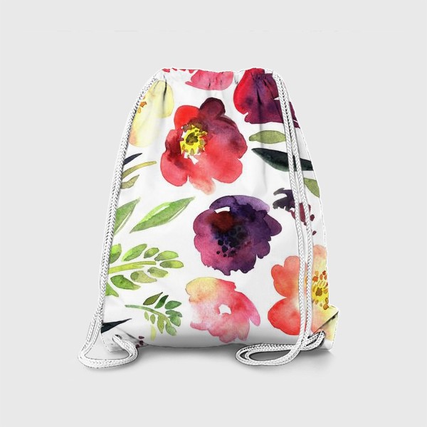 Рюкзак «Яркий цветочный паттерн»