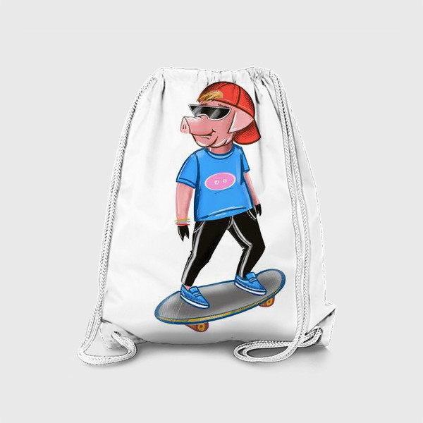 Рюкзак «свино скейтер»