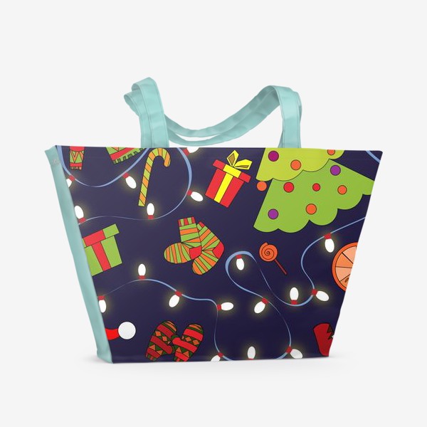 Пляжная сумка «Милое рождество»