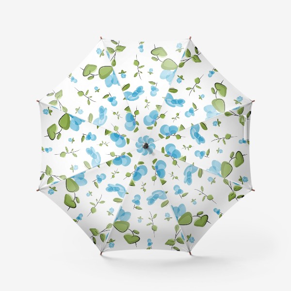 Зонт «Голубые ягоды»