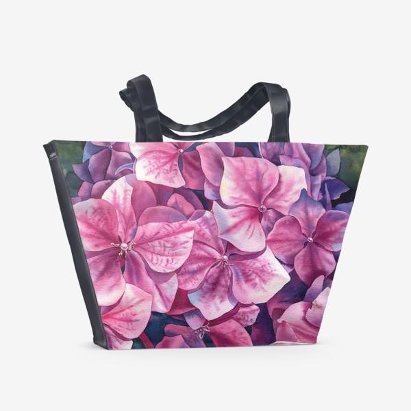 Пляжная сумка «Spring hydrangea»
