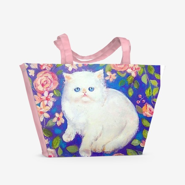 Пляжная сумка «кот»
