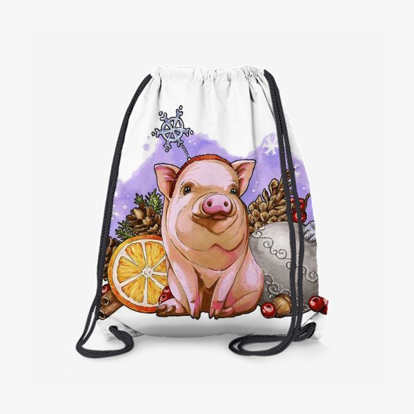Рюкзак «Праздничная свинка»