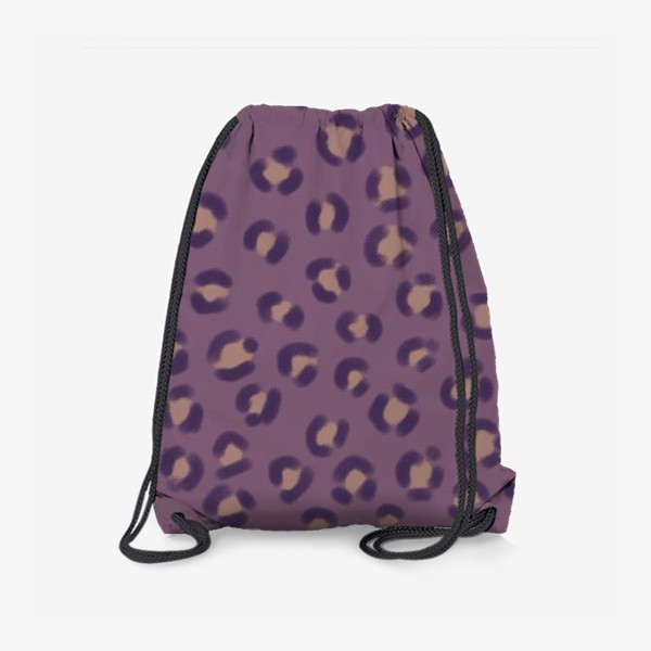 Рюкзак «Фиолетовый леопард»
