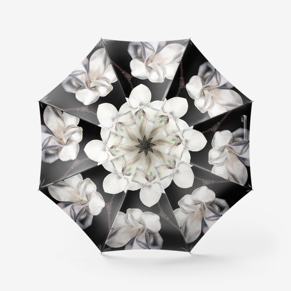 Зонт «Белые магнолии»