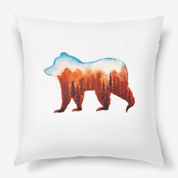 Подушка «Медведь сибирский»