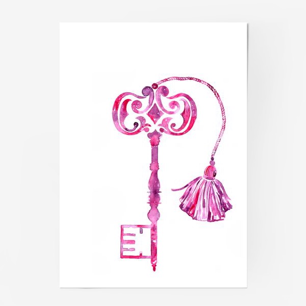 Постер &laquo;Pink Key&raquo;