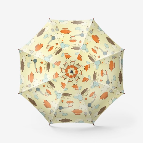 Зонт «Небо в воздушных шарах»