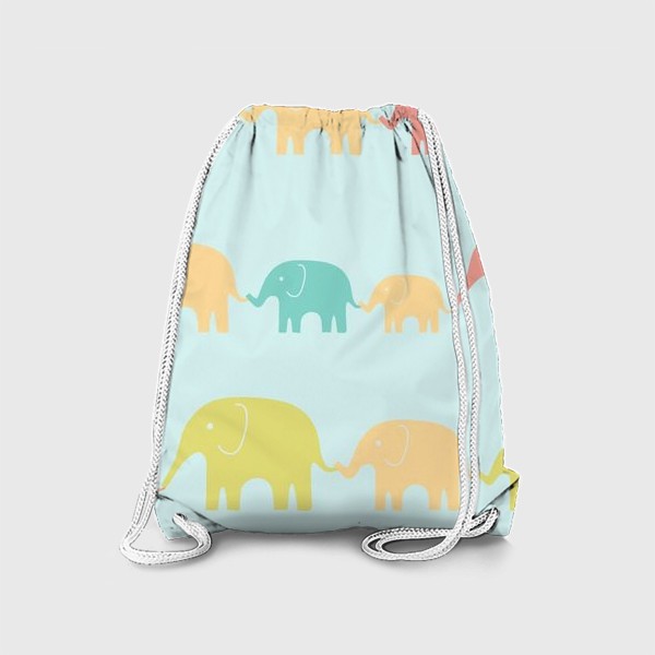 Рюкзак «Слоники цветные»