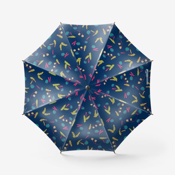Зонт &laquo;мелкие цветочки&raquo;
