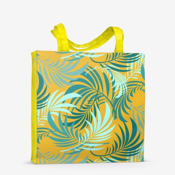 Сумка-шоппер «Seamless  pattern with leaves»