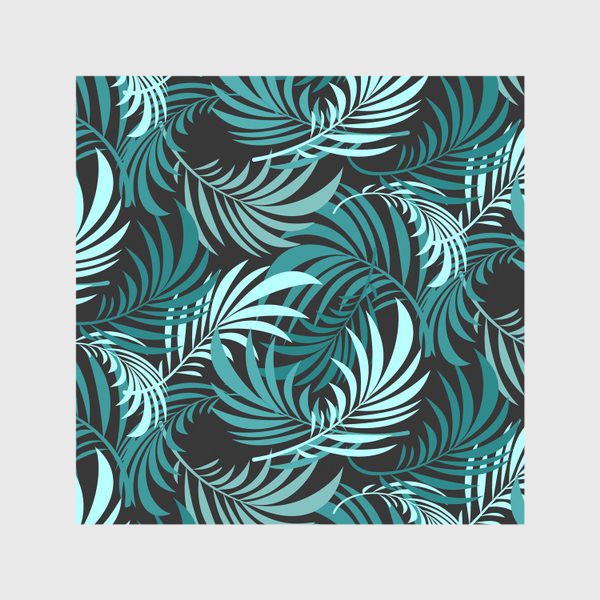 Скатерть «Seamless  pattern with leaves»
