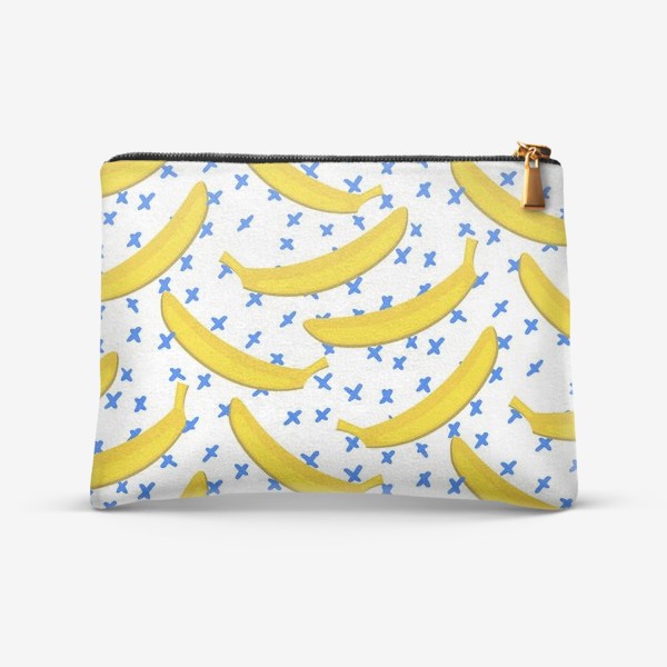 Косметичка &laquo;Seamless  pattern with bananas.&raquo;