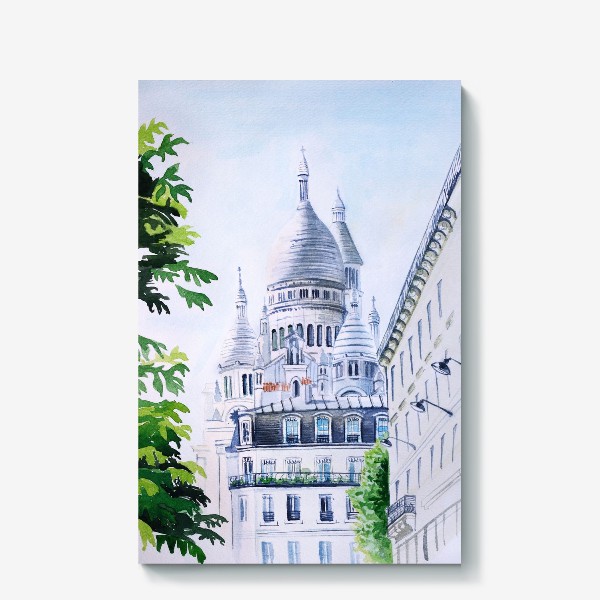 Холст «Париж Монмартр»