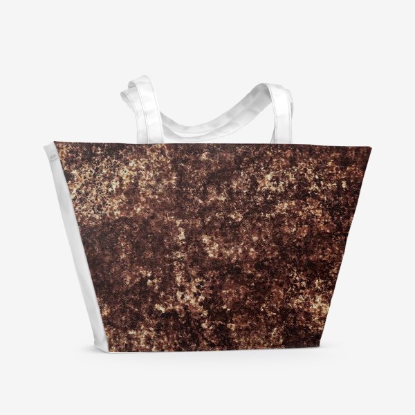 Пляжная сумка «Гранжевая текстура ткани»