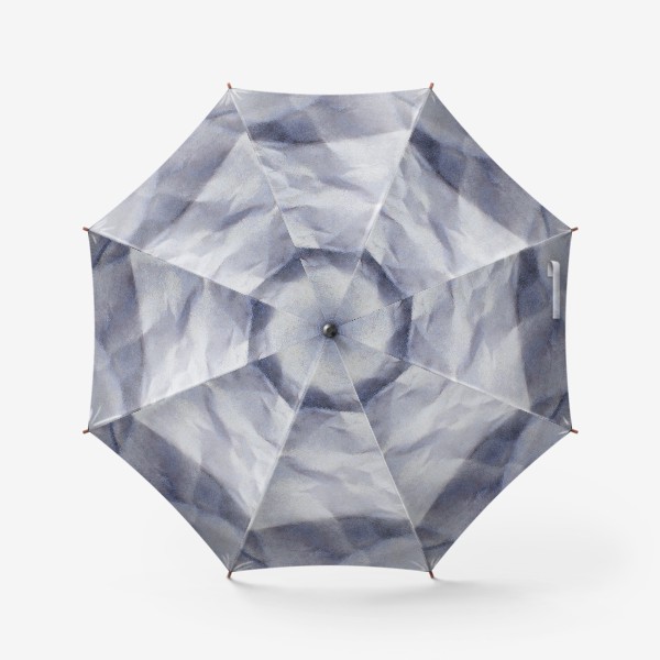 Зонт «Синяя морщинистая текстура»