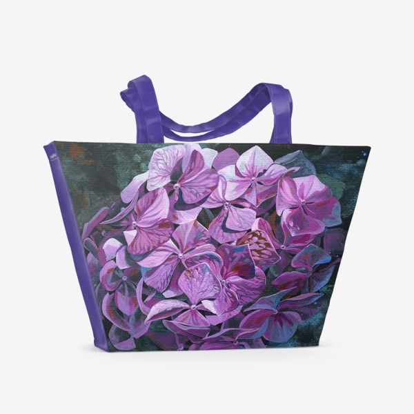 Пляжная сумка «Twilight Hydrangea»
