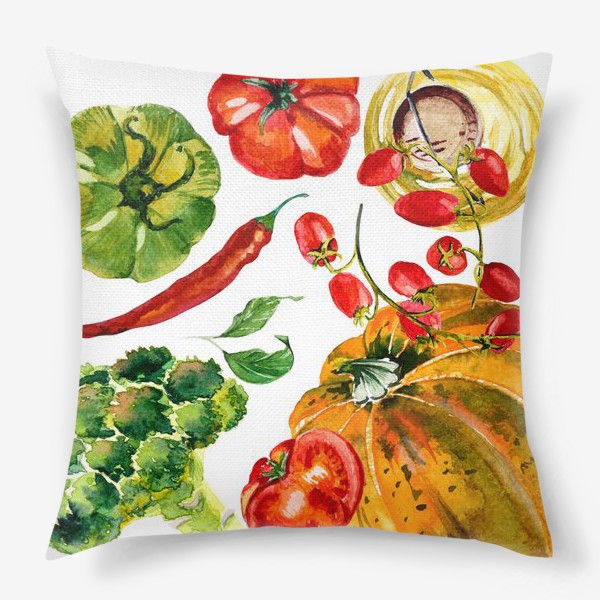 Подушка «овощной микс»