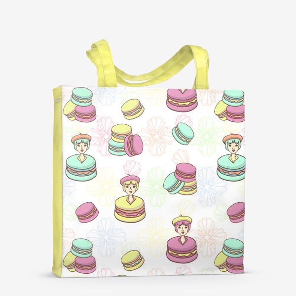 Сумка-шоппер «Macaron Cuties / Девчушки Макарун»