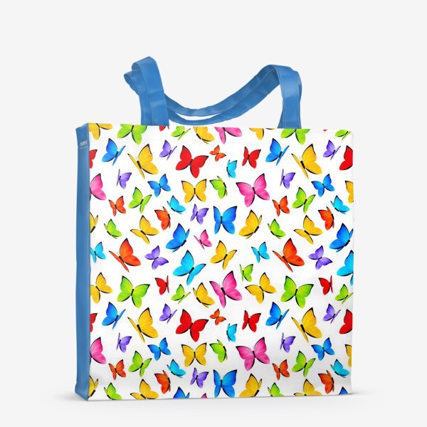 Сумка-шоппер «Радужные бабочки»