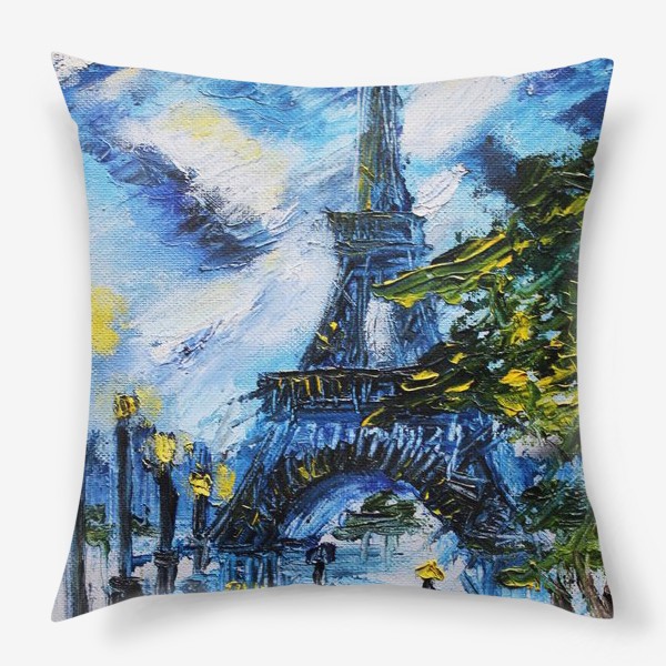 Подушка «Грозовой Париж»