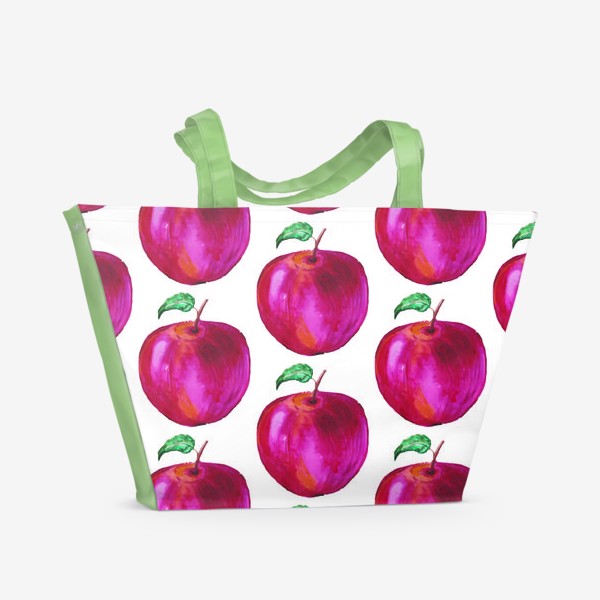 Пляжная сумка «red apples»