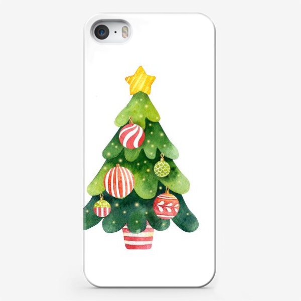 Чехол iPhone «Новогодняя Елка»