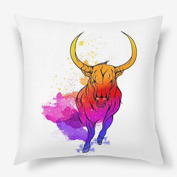 Подушка «color bull»
