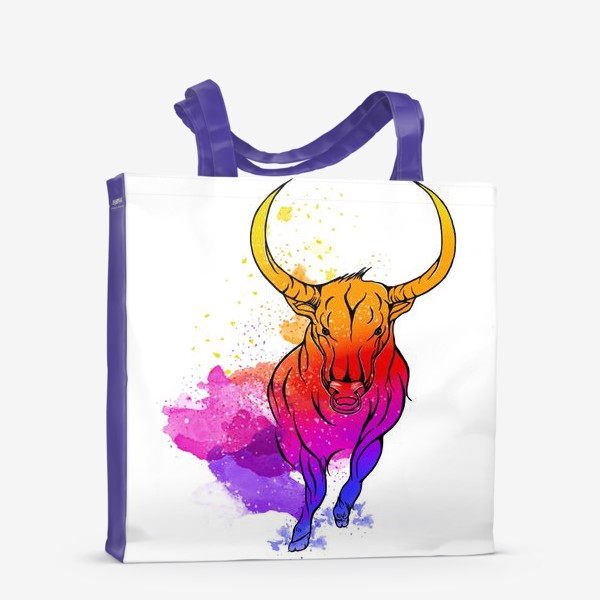 Сумка-шоппер «color bull»