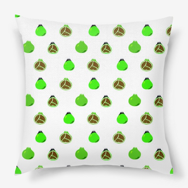 Подушка «green pomegranate»
