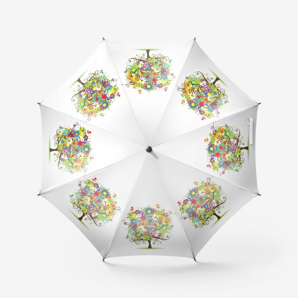 Зонт «Цветочное дерево.»
