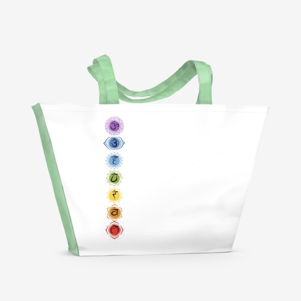 Пляжная сумка «Йога»