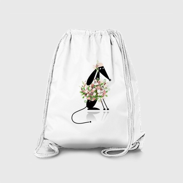 Рюкзак «Floral dog»
