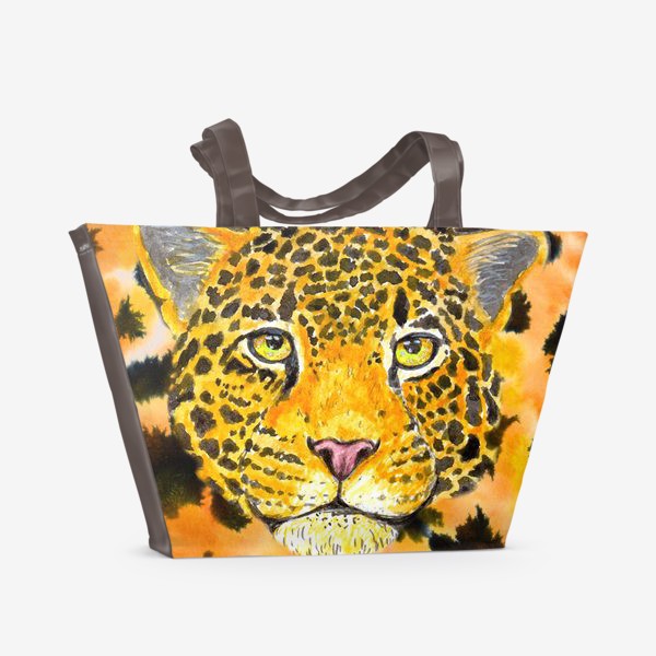 Пляжная сумка «Леопард»