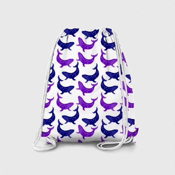 Рюкзак «colorful whales»