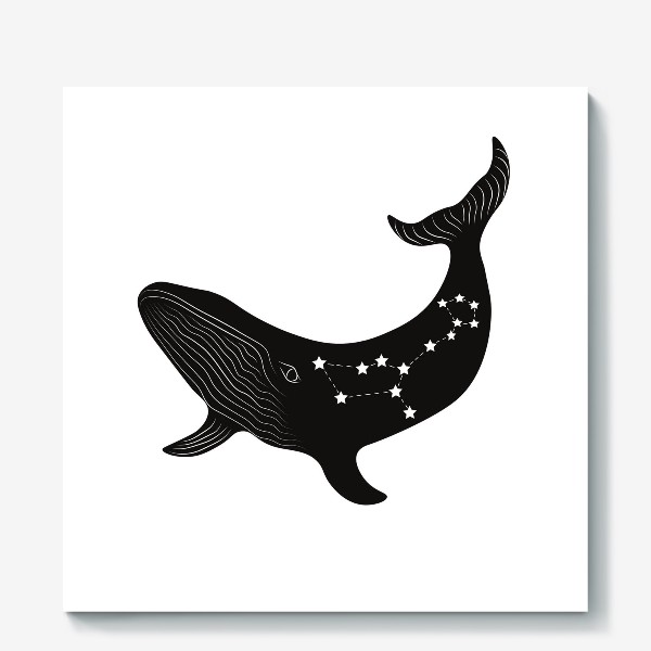 Холст «whales »