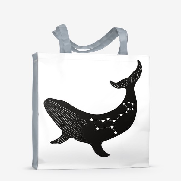 Сумка-шоппер «whales »