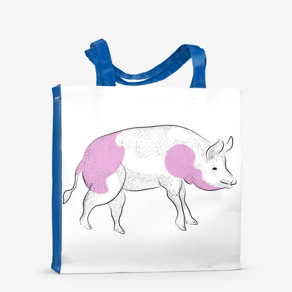 Сумка-шоппер «pink pig»