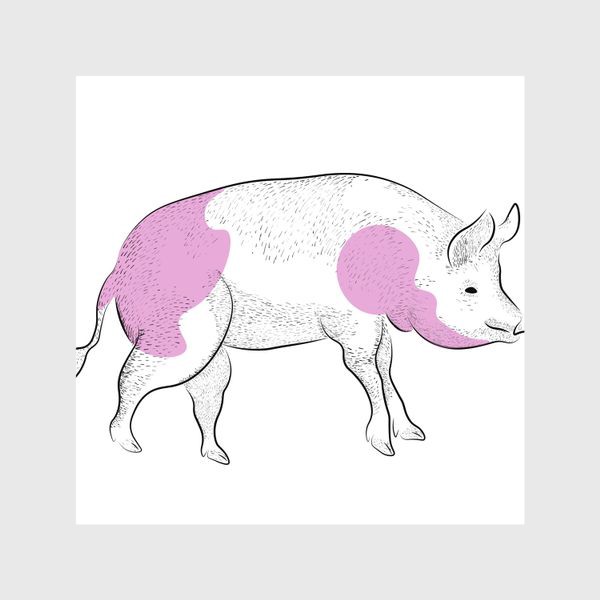 Шторы «pink pig»