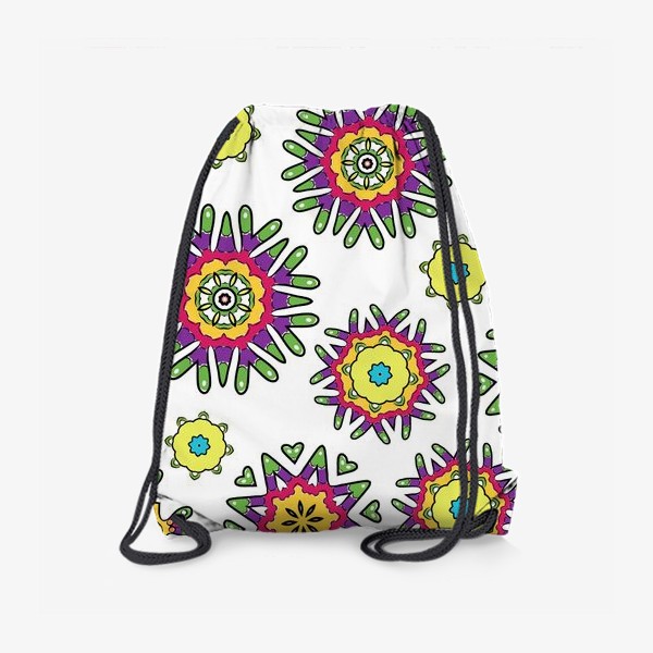 Рюкзак «Сонечный растительный узор»