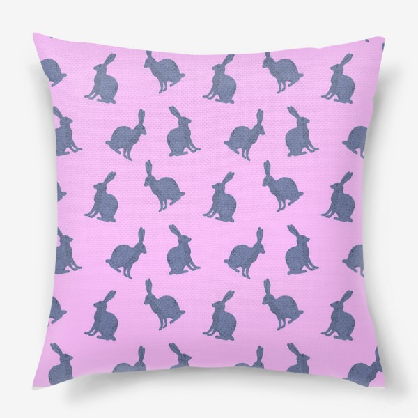Подушка «pink rabbits»