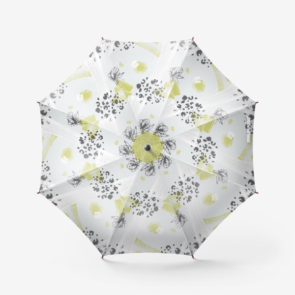 Зонт «Абстрактный паттерн с пятнами леопарда»